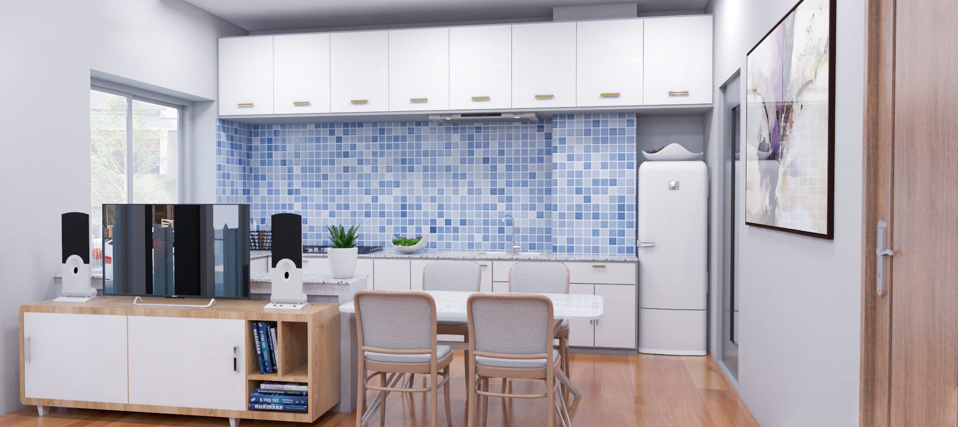 Interior - kitchen (Photo: Velence Vivaldi Residences)