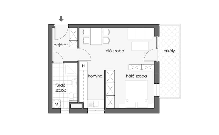 11 - First Floor - Green Apt - HU_898x556