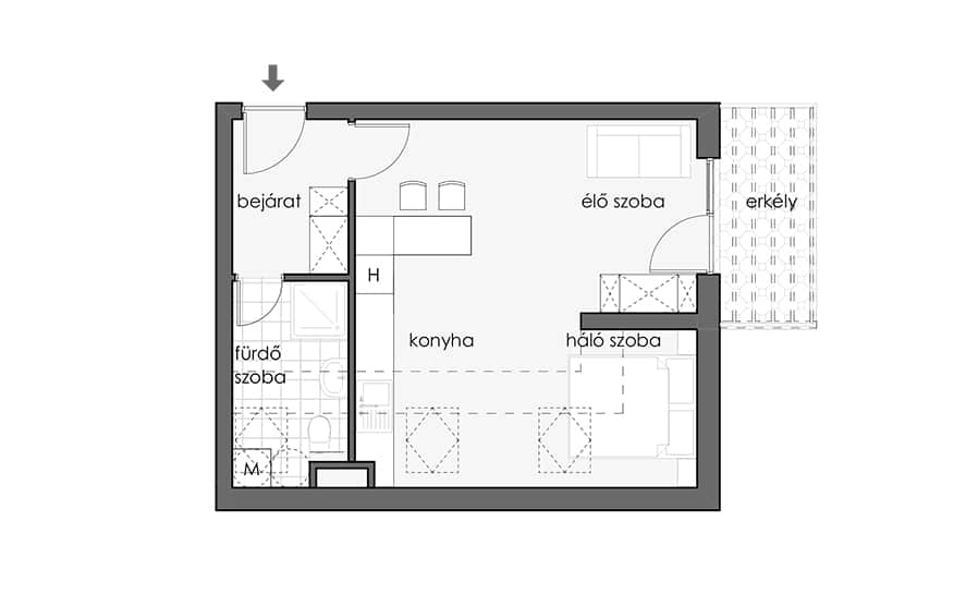 21 - Second Floor - Green Apt - HU_898x556