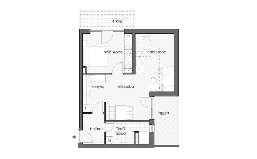 23 - Second Floor - Blue Apt - HU_898x556